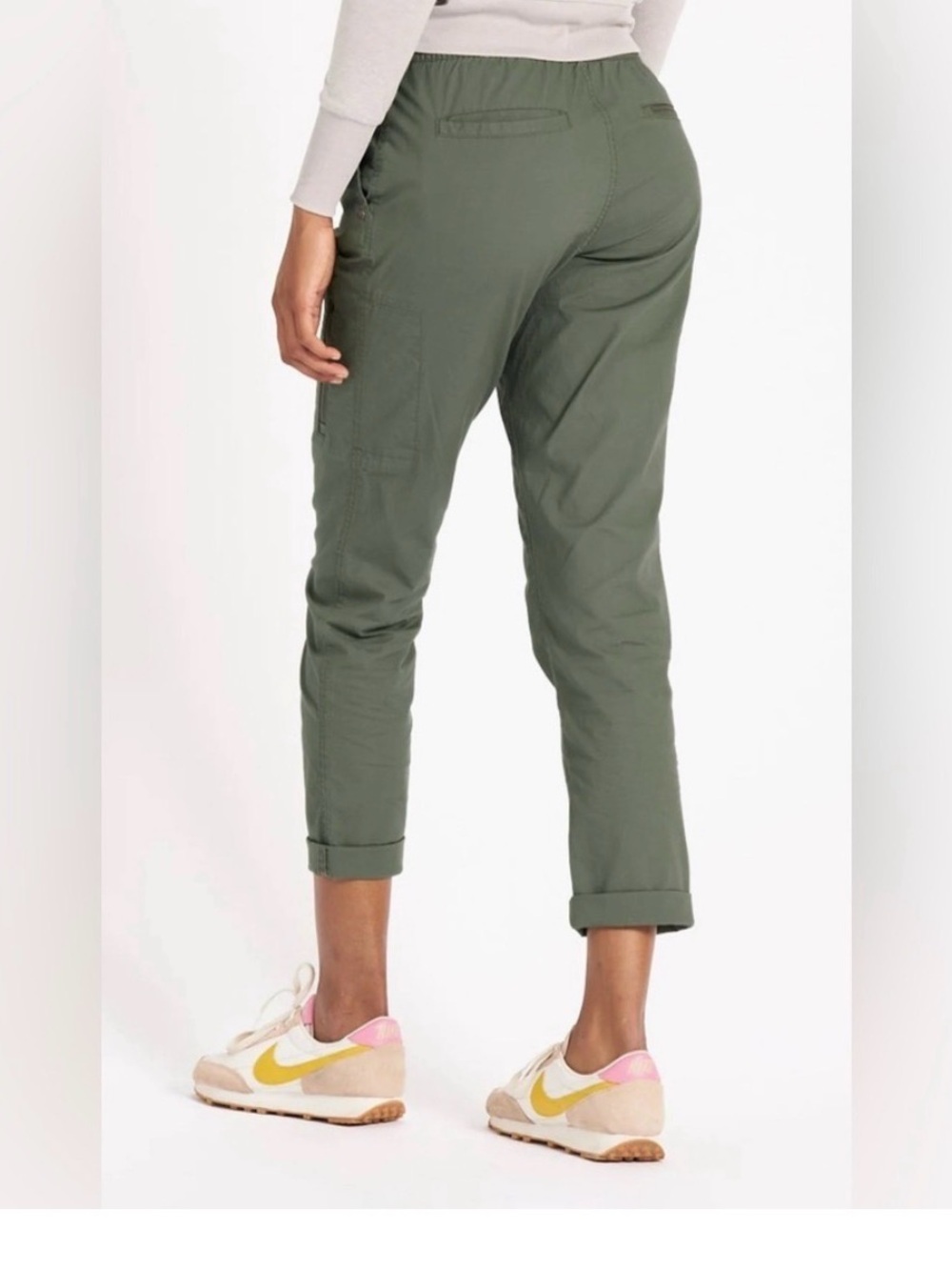 Women's Olive Green Vuori Ripstop Climber Pants